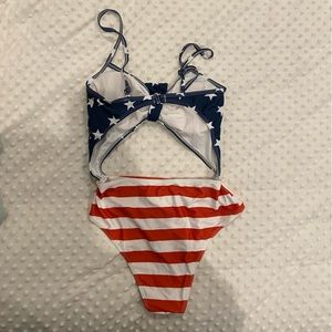 4th of July/American flag bikini